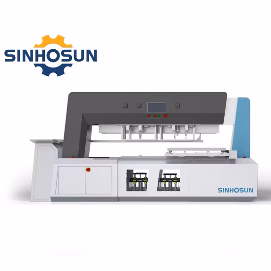 Offset Cardboard Box Food Cosmetic Medicine Box Blank Separator Die Cutting Machine Used Waste Stripper Double Head Stripping Blanking Machine for Folding Box