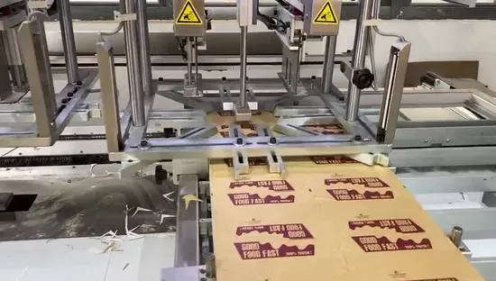 Offset Cardboard Box Food Cosmetic Medicine Box Blank Separator Die Cutting Machine Used Waste Stripper Double Head Stripping Blanking Machine for Folding Box